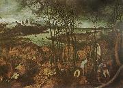 Pieter Bruegel den dystra dagen,februari oil painting